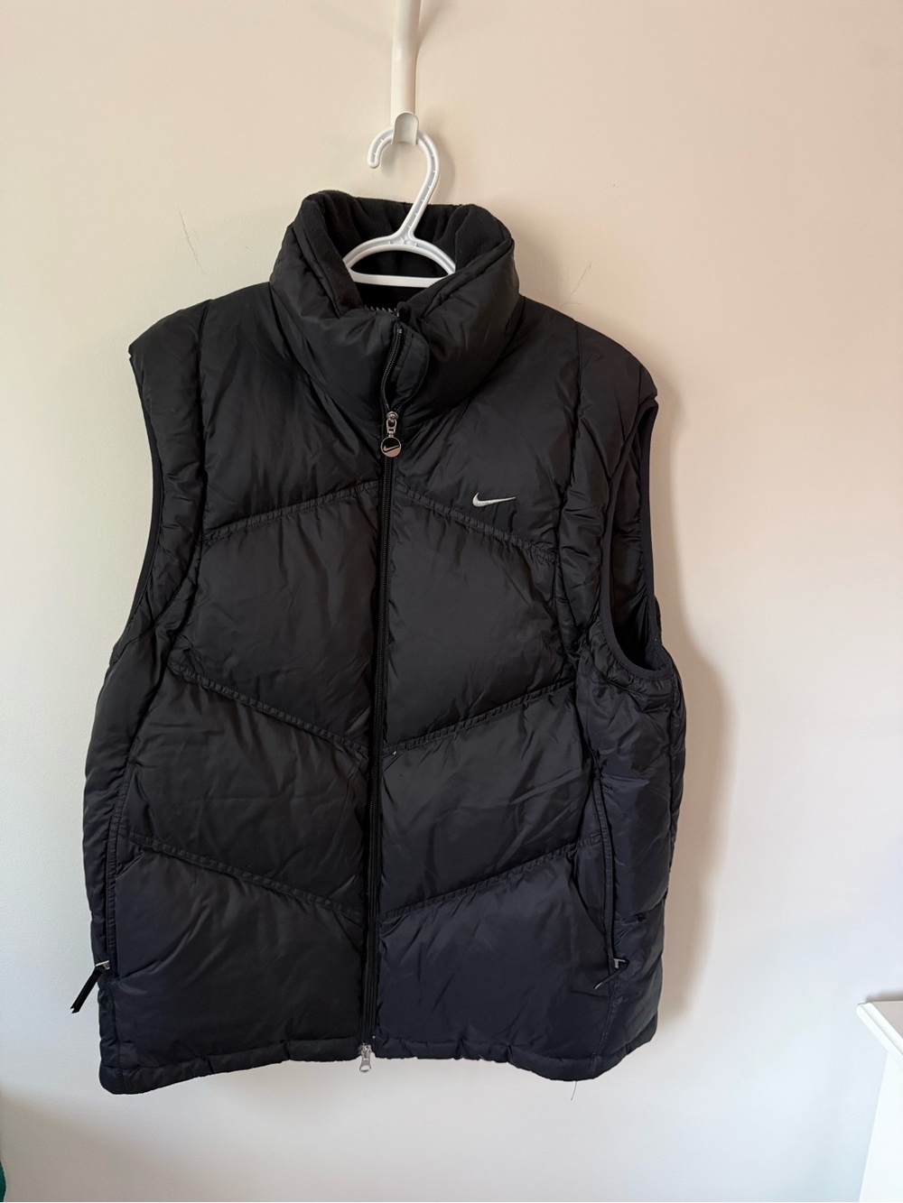 Nike Y2K Down Feather Black Puffer Vest